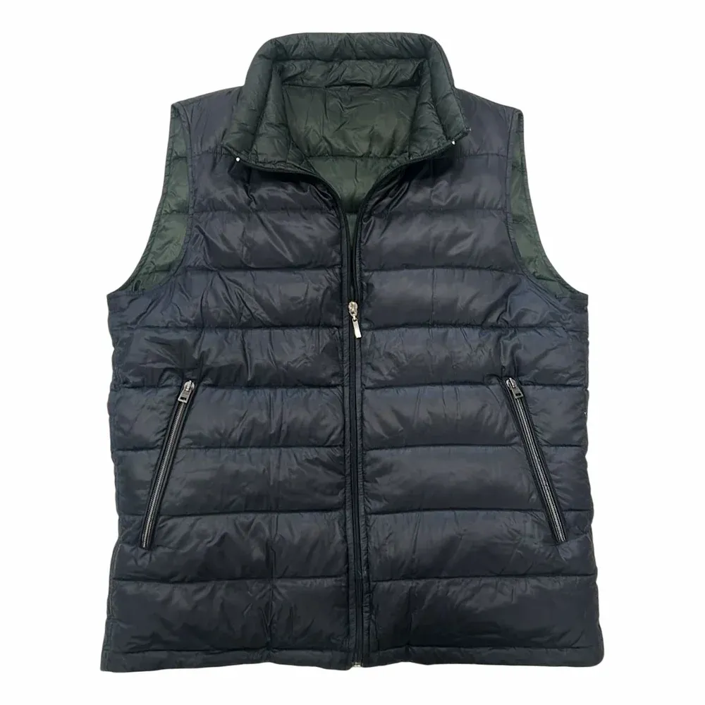 Herno Nylon Ultralight Reversible Quilted Puffer Vest