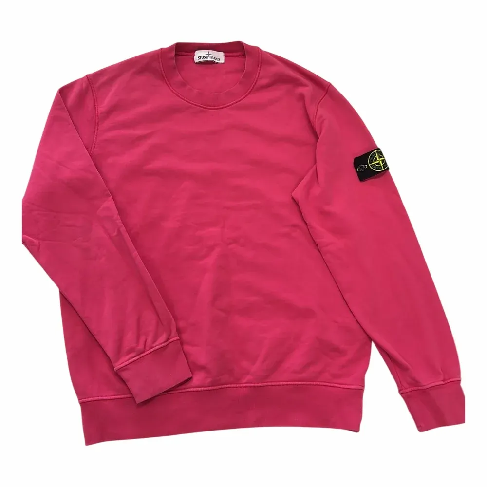 Stone Island Garment Dyed Crewneck Sweatshirt