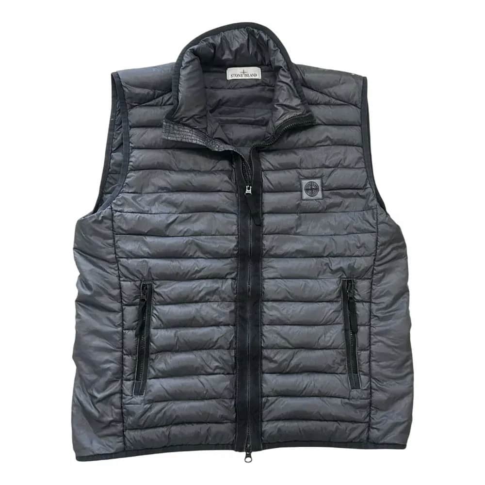 Stone Island G0224 Packable Loom Woven Chambers R-Nylon Down Gilet