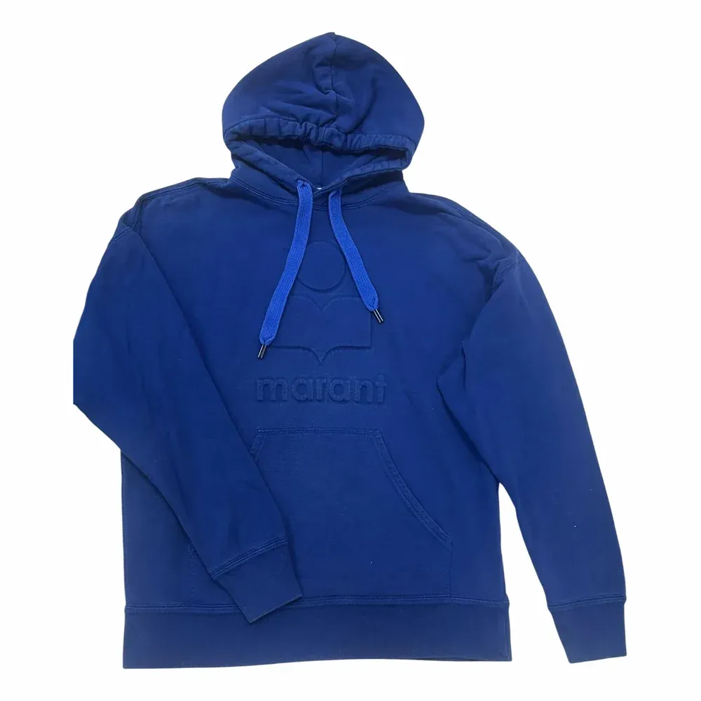 Isabel Marant Logo-Embroidered Cotton-Jersey Hoodie