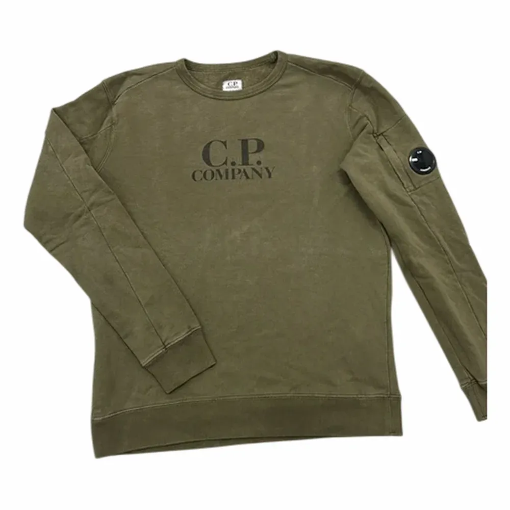 C.P. Company Diagonal Raised Fleece Logo Sweatshirt