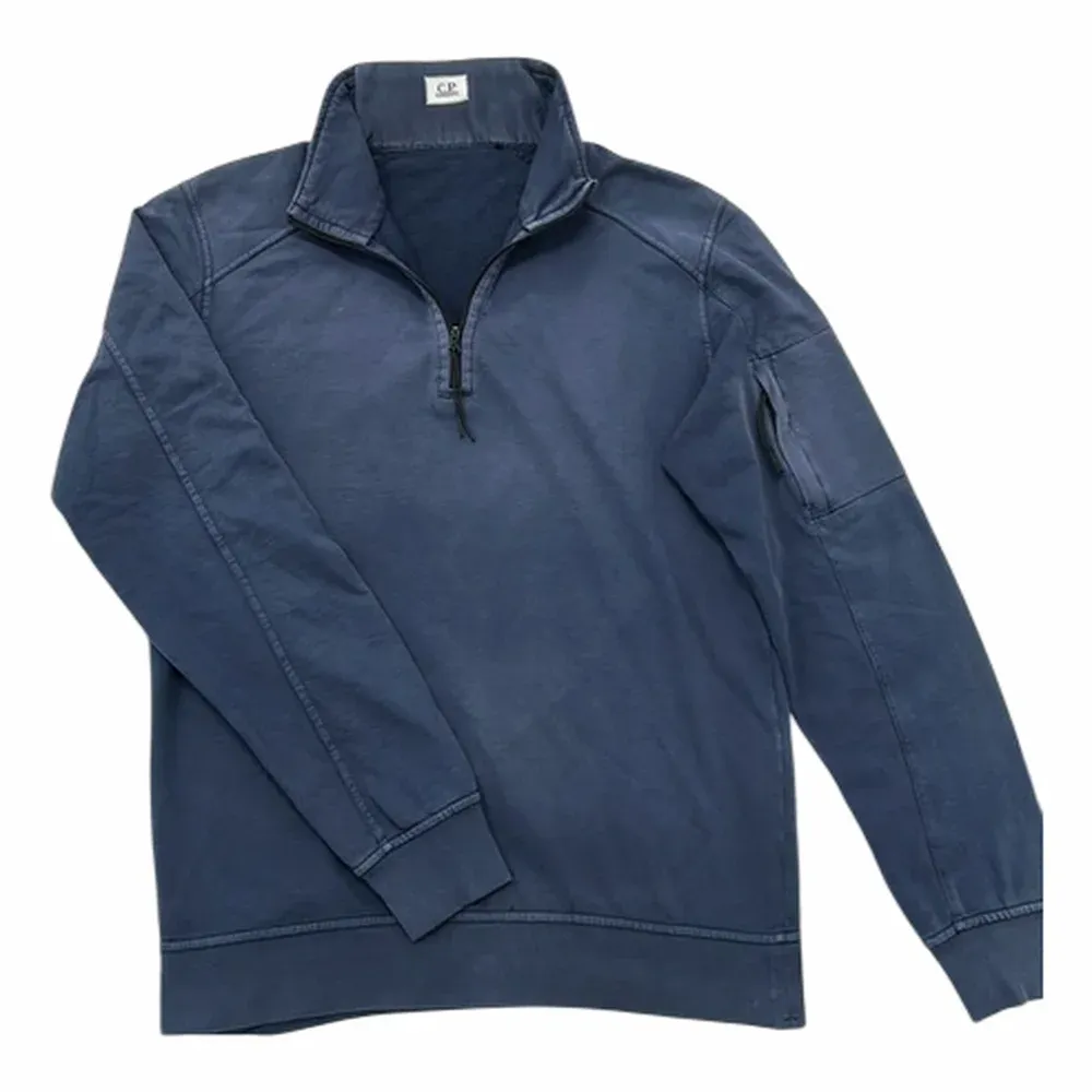 C.P. Company Diagonal Raised Half-Zip Lens Sweatshirt