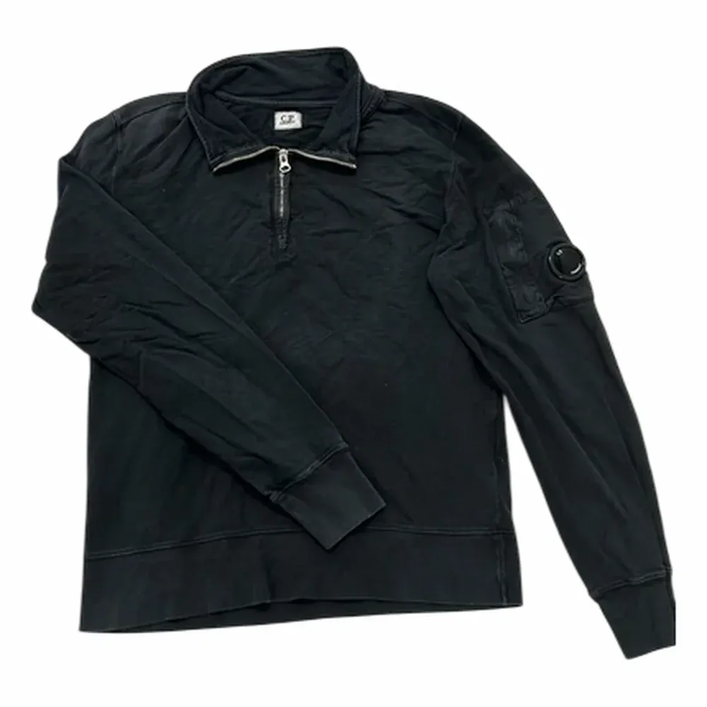 C.P. Company Malfile Fleece Half-Zip Lens Sweatshirt