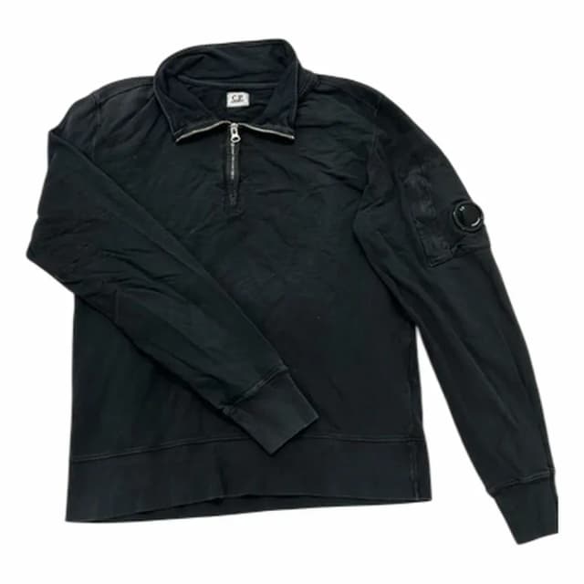 C.P. Company Malfile Fleece Half-Zip Lens Sweatshirt