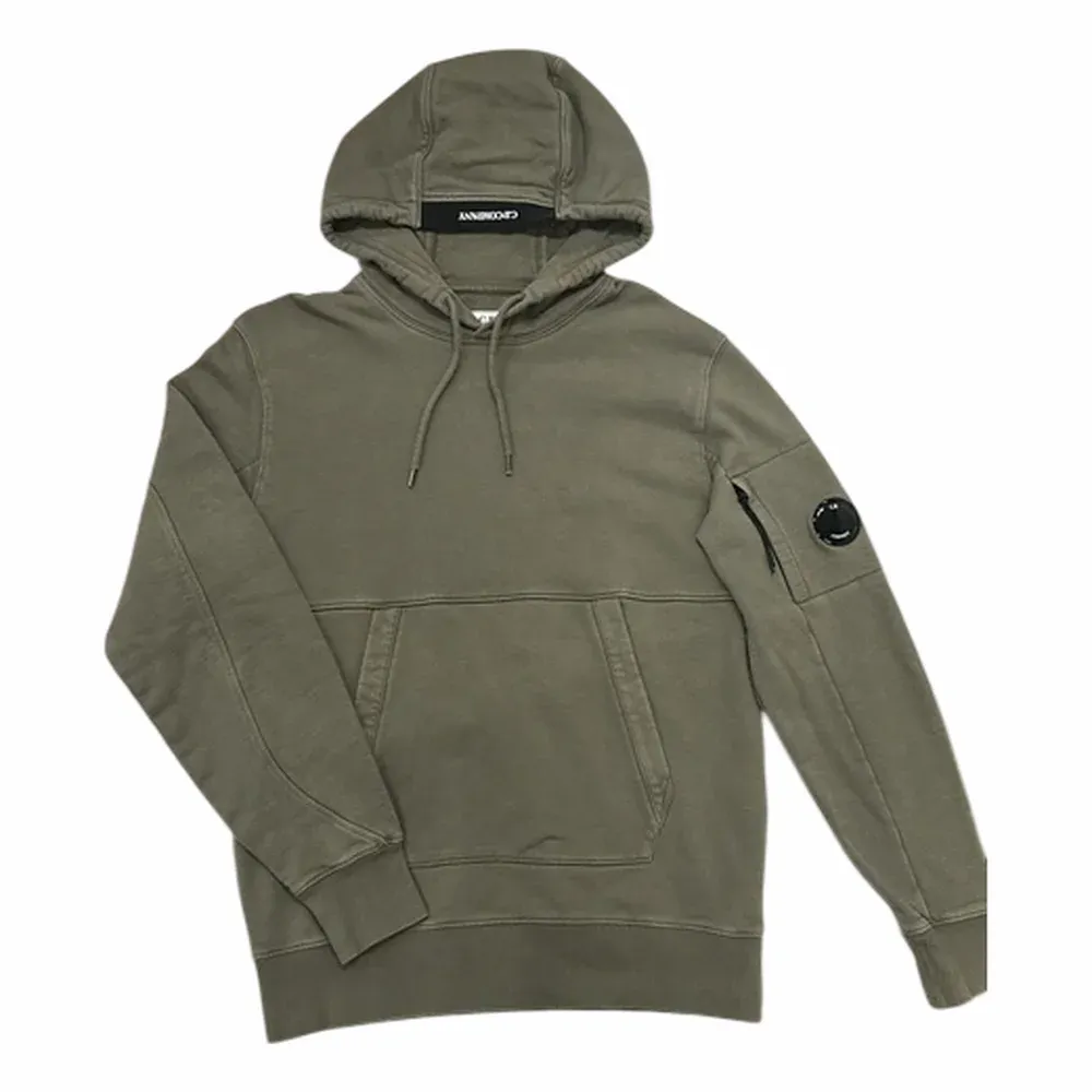 C.P. Company Diagonal Raised Fleece Lens Hoodie
