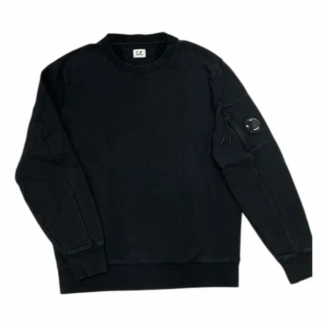 C.P. Company Diagonal Raised Fleece Lens Sweatshirt