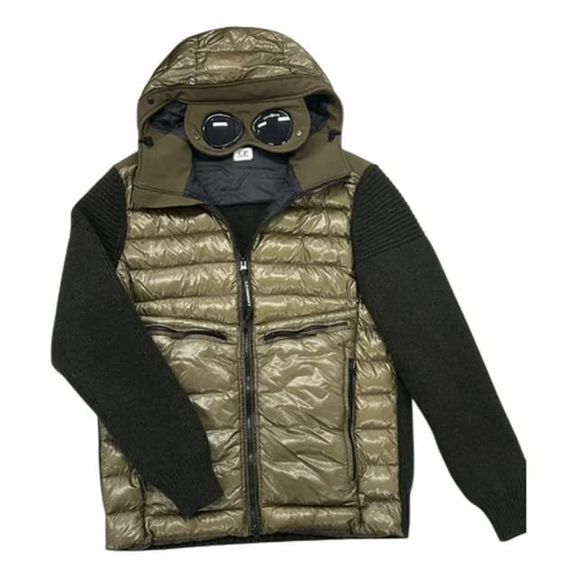 C.P. Company Lambswool & Nylon Mixed Goggle Jacket (Model 07CMKN166A / 09CMKN174A)
