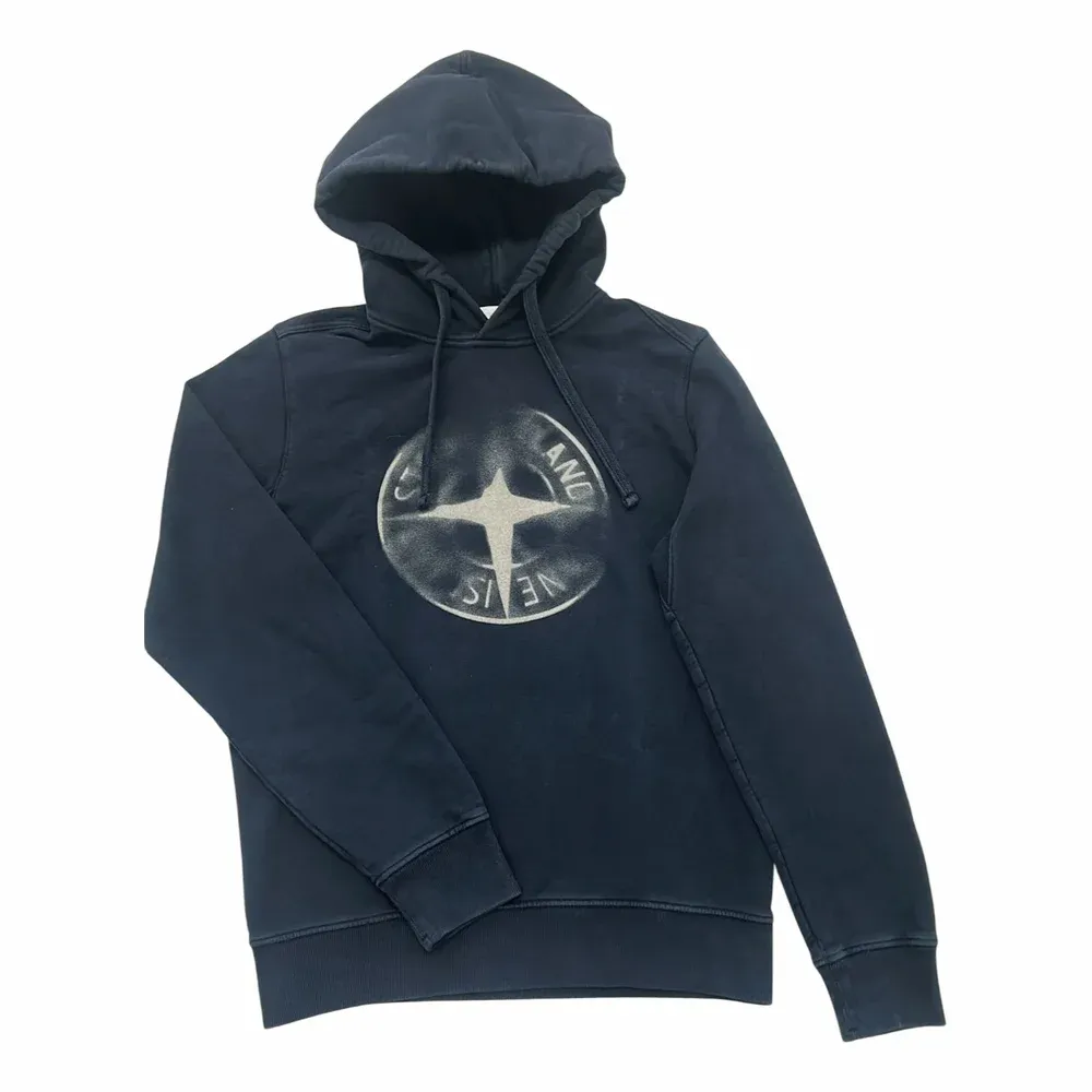 Stone Island Graphic Print Compass Hoodie