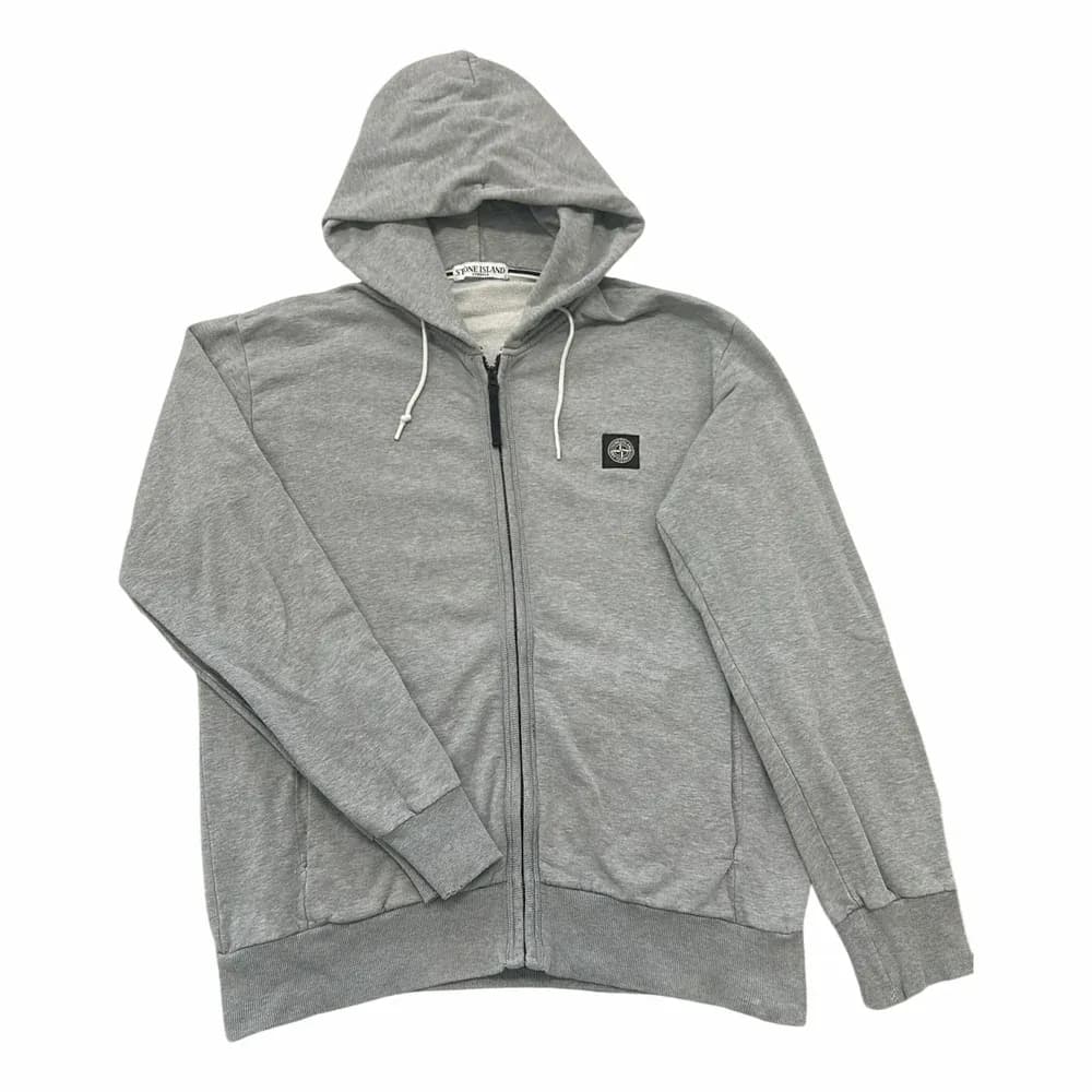 Stone Island Patch Program Full Zip Hoodie