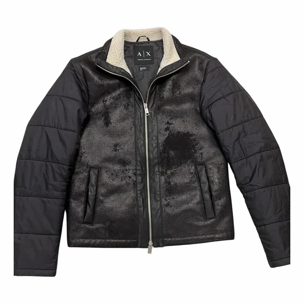 Armani Eco Leather Front Jacket