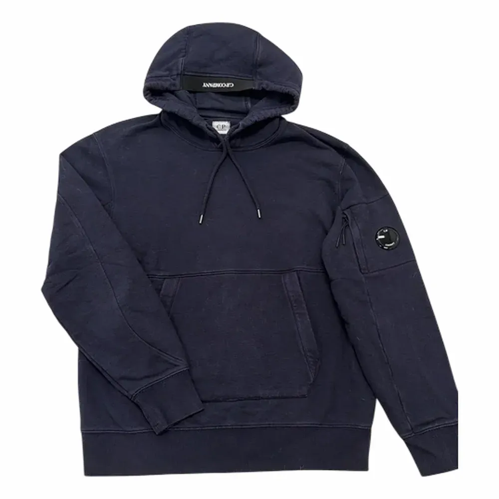 C.P. Company Diagonal Raised Fleece Lens Hoodie