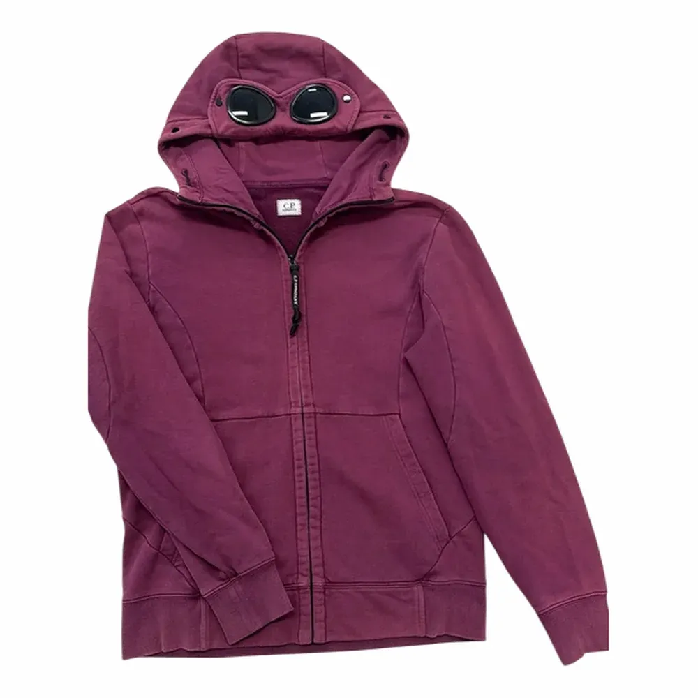 C.P. Company Diagonal Raised Fleece Goggle Hoodie