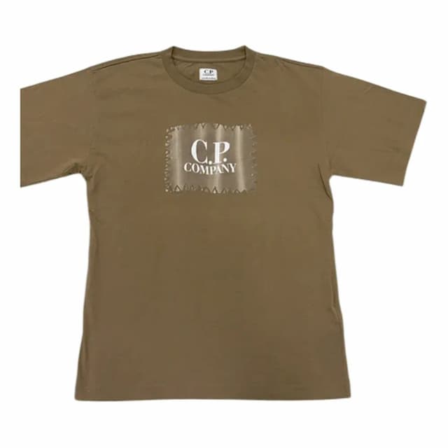 C.P. Company 30/1 Jersey Label Logo T-Shirt