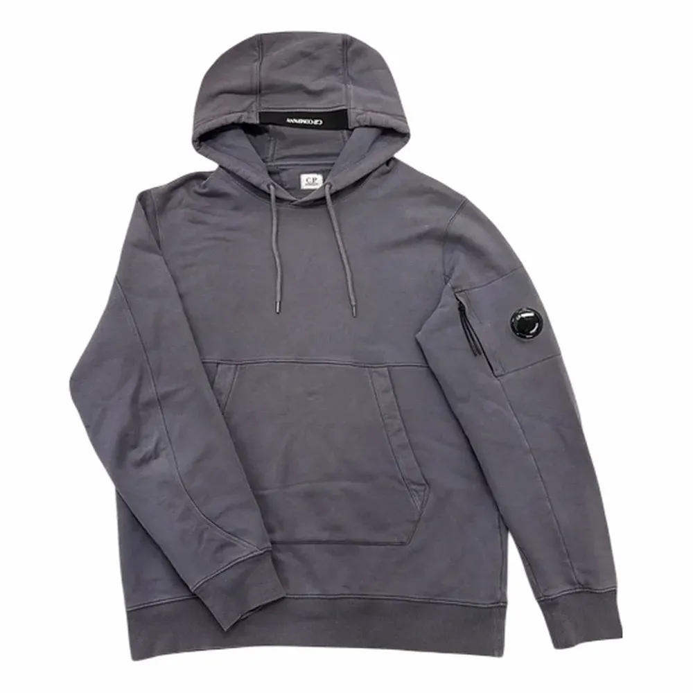 C.P. Company Diagonal Raised Fleece Lens Hoodie