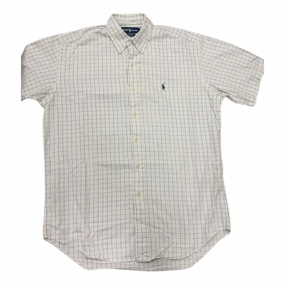 Ralph Lauren Tattersall Knit Oxford Shirt