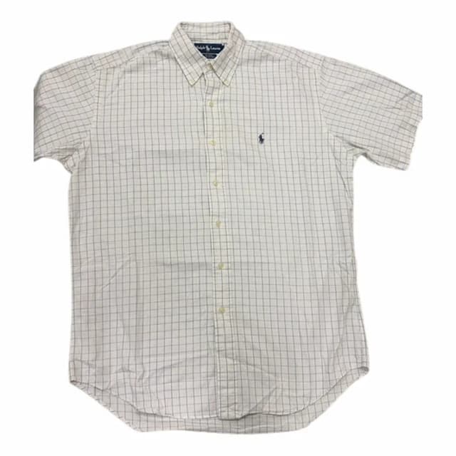 Ralph Lauren Tattersall Knit Oxford Shirt