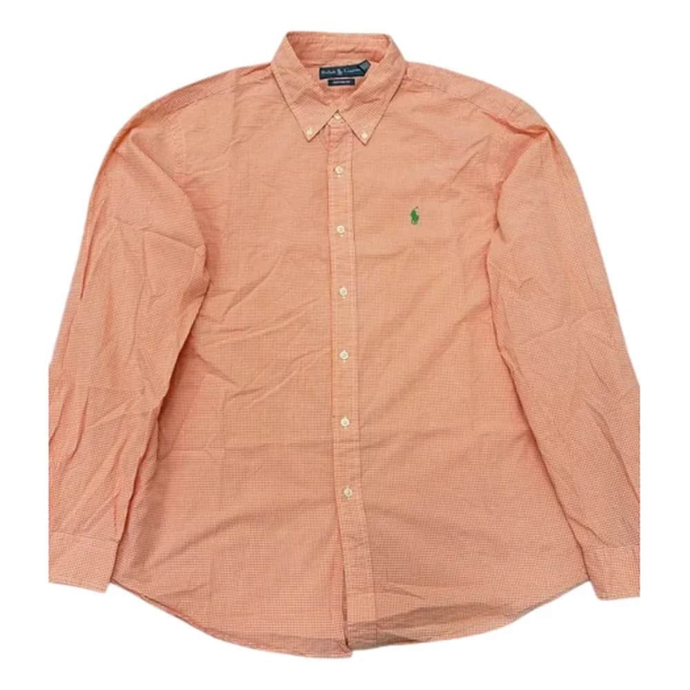 Ralph Lauren Slim Fit Gingham Button Down Shirt