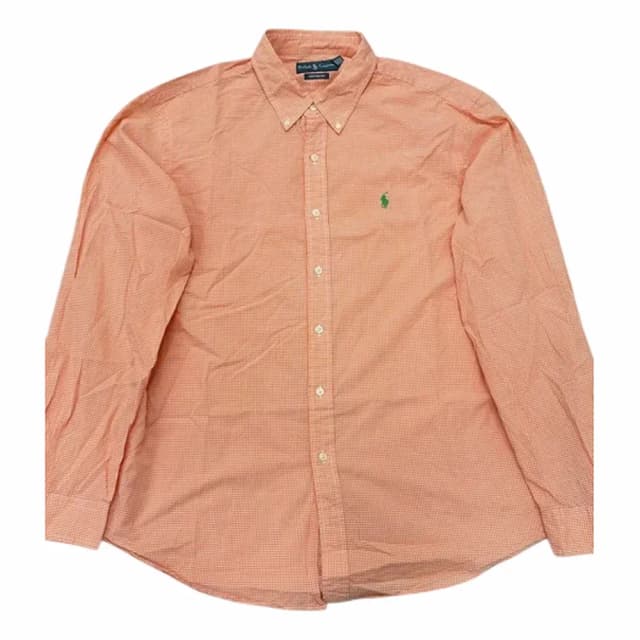 Ralph Lauren Slim Fit Gingham Button Down Shirt