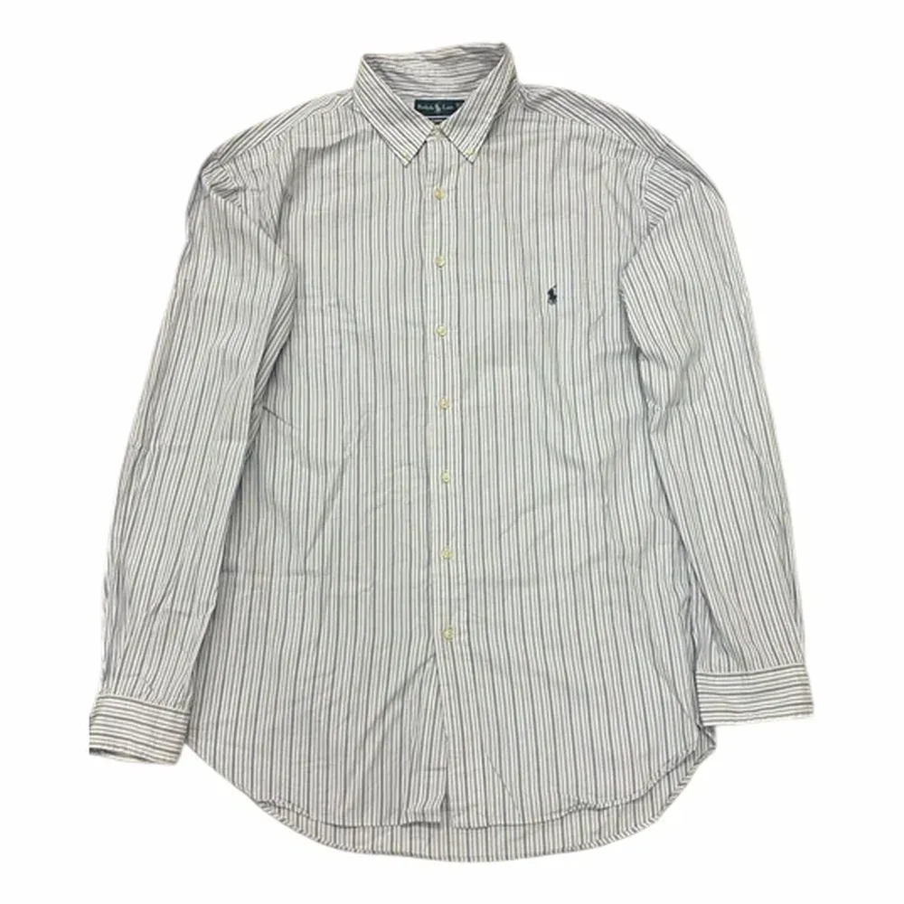 Ralph Lauren Custom Fit Striped Oxford Shirt