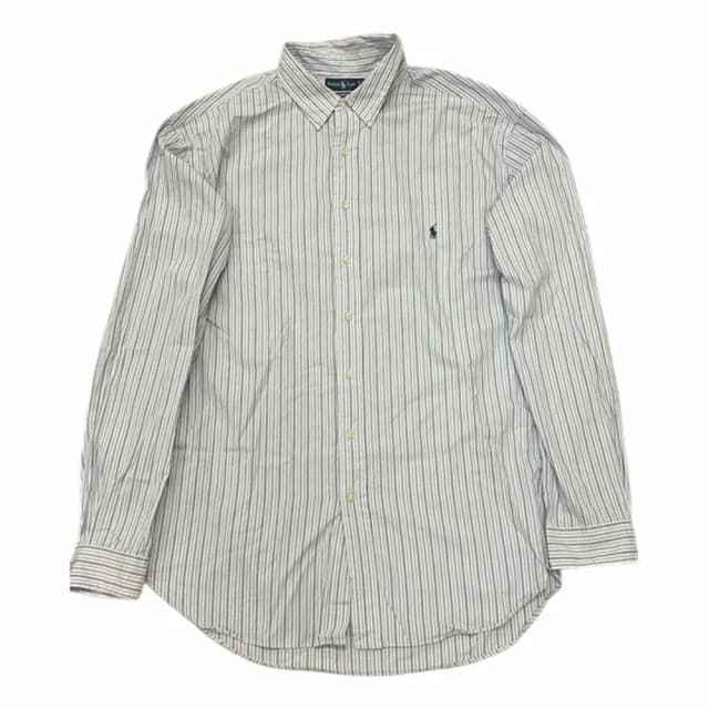 Ralph Lauren Custom Fit Striped Oxford Shirt