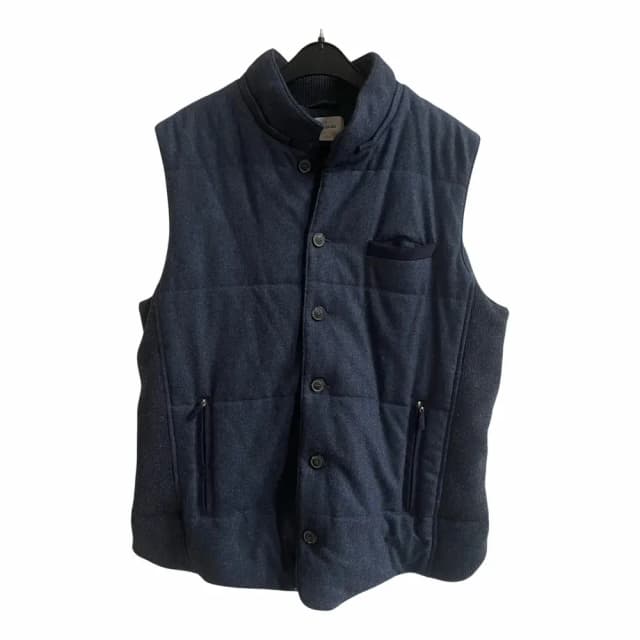 Gran Sasso Double Knit Jacquard Vest