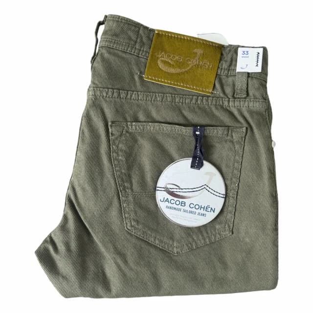 JACOB COHEN Jacob Cohën Style 622 - Size 33 (Khaki) (New)