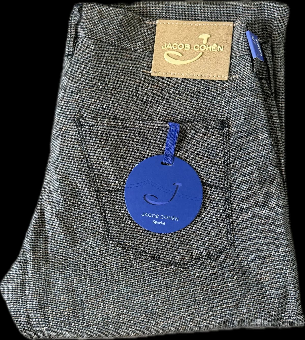 JACOB COHEN J688 Slim Fit Wool Trousers