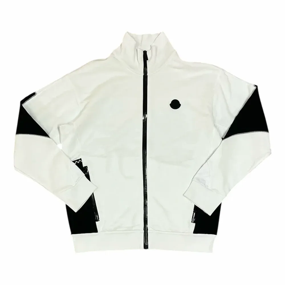 MONCLER Zip Up Logo Patch Track Jacket