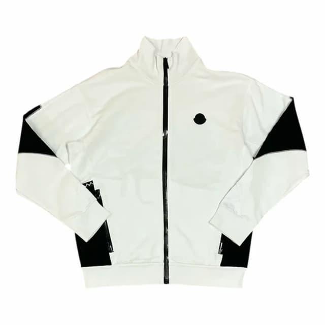 MONCLER Zip Up Logo Patch Track Jacket