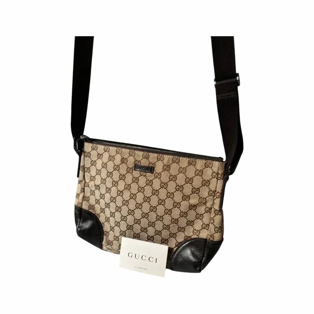 GUCCI GG Canvas Crossbody Bag