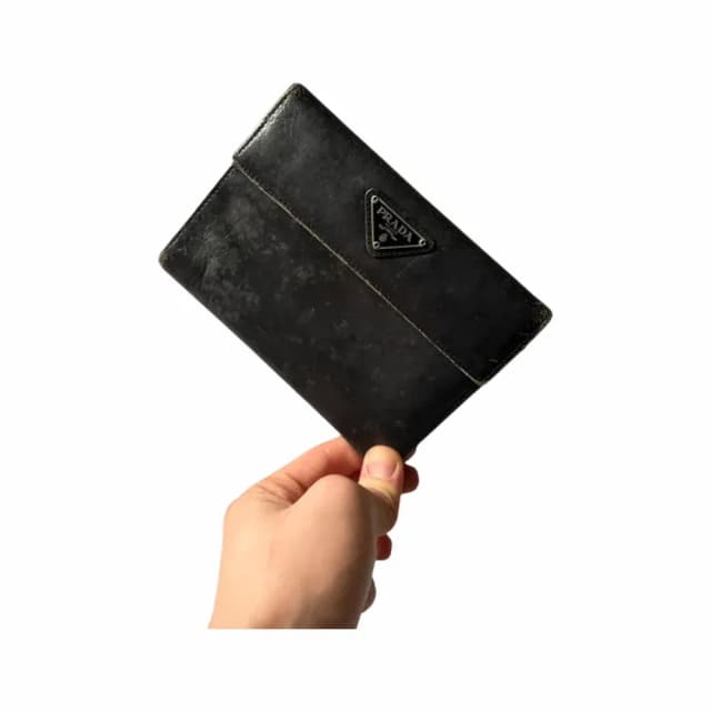 PRADA Tessuto Nylon Trifold Wallet