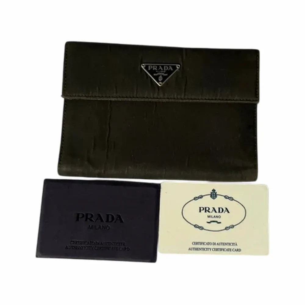 PRADA Nylon Compact Wallet