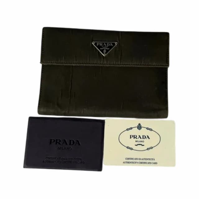 PRADA Nylon Compact Wallet
