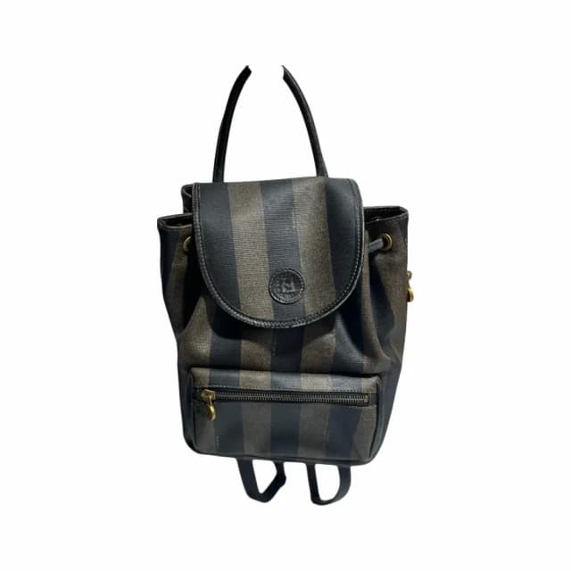Fendi Pequin Drawstring Backpack