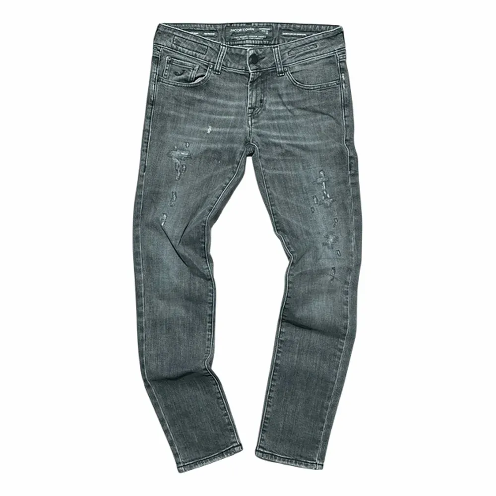 jacob cohen Slim Fit Distressed Jeans