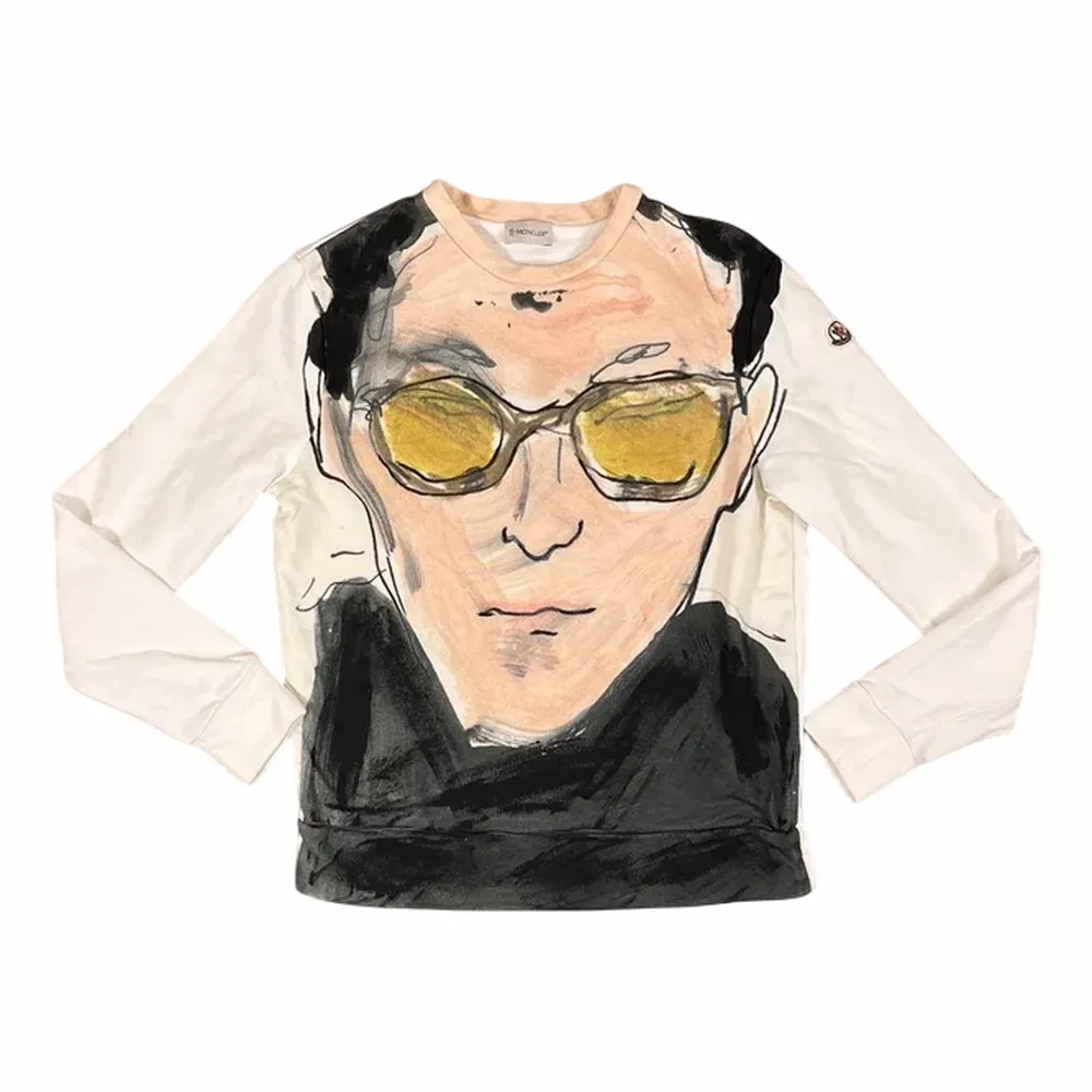 MONCLER Portrait Print Sweatshirt (Maglia Girocollo)