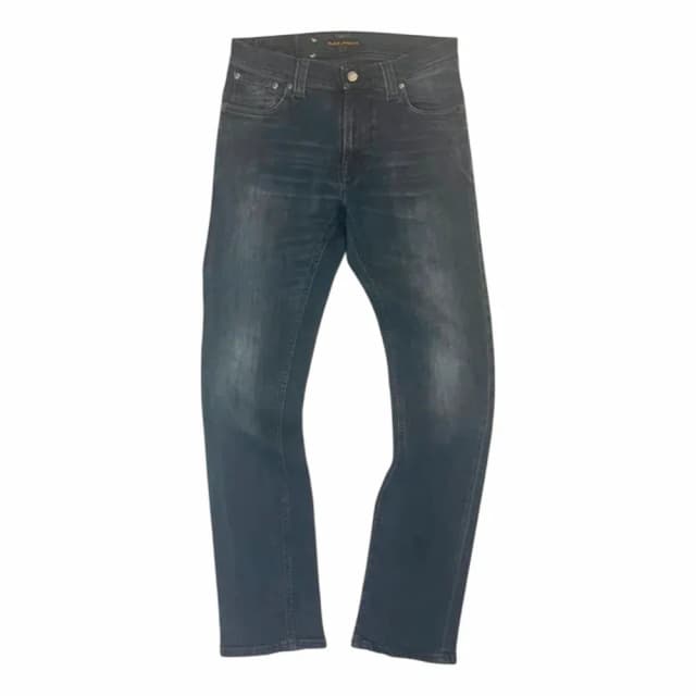 Nudie Thin Finn Org. Black & Grey