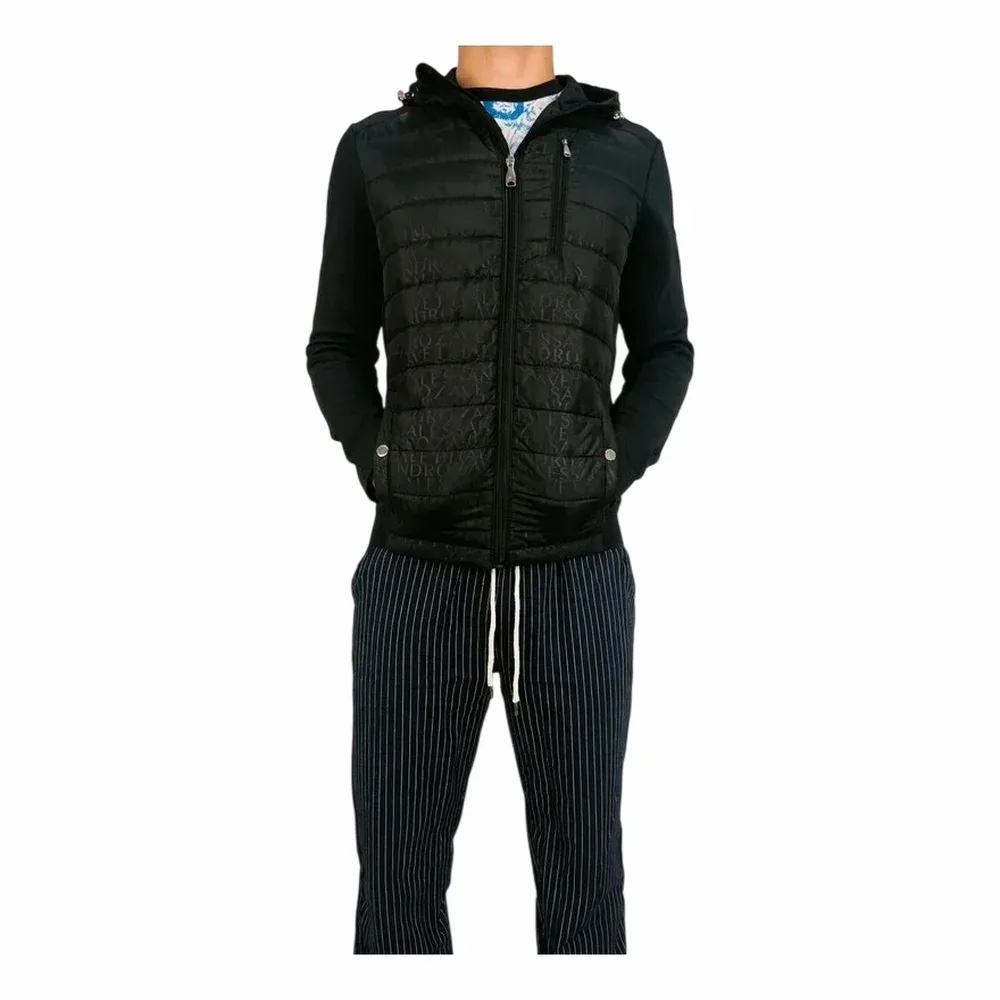 Sandro Thorn Hooded Hybrid Jacket