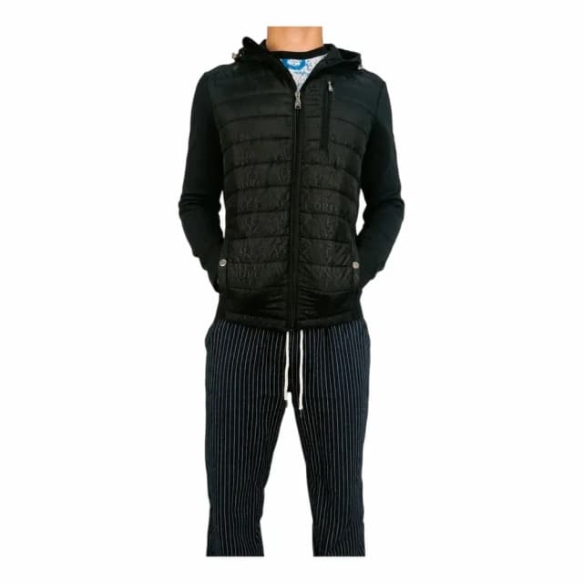 Sandro Thorn Hooded Hybrid Jacket