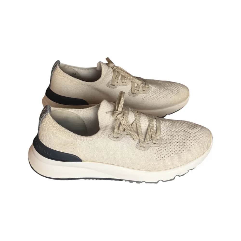 Brunello Cucinelli Cotton Knit Runner Sneakers