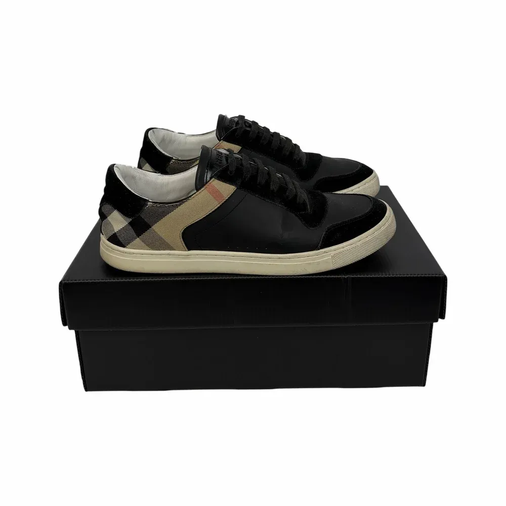 Burberry House Check Low Top Sneakers