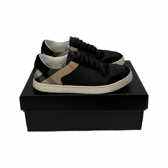 Burberry Reeth Checked Sneakers