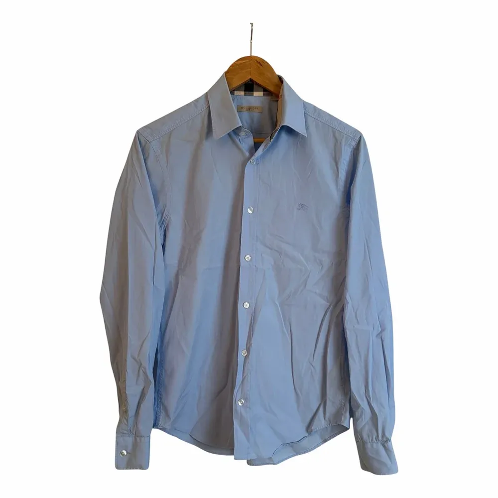 Burberry Long Sleeve Cotton Poplin Shirt
