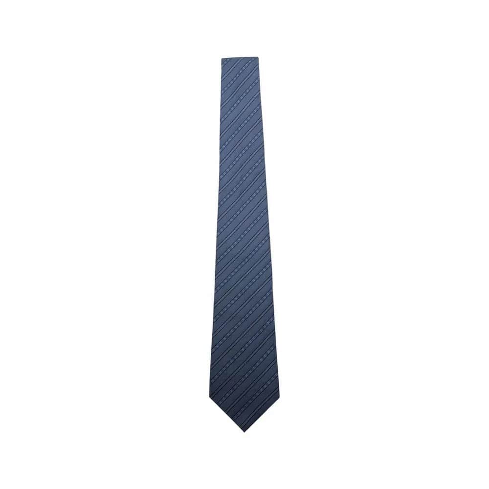 Chanel Stripe Silk Necktie