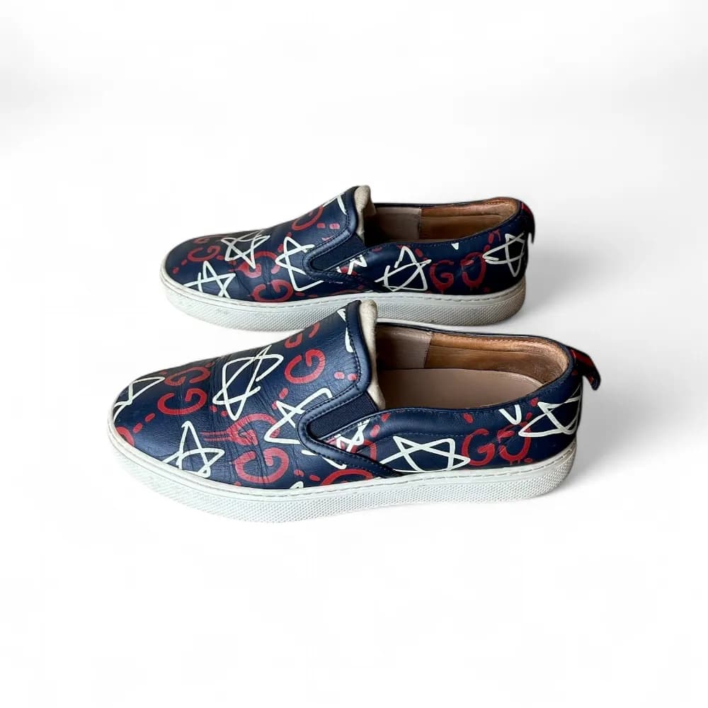 GUCCI Ghost Star Slip-On Sneakers (Dublin)