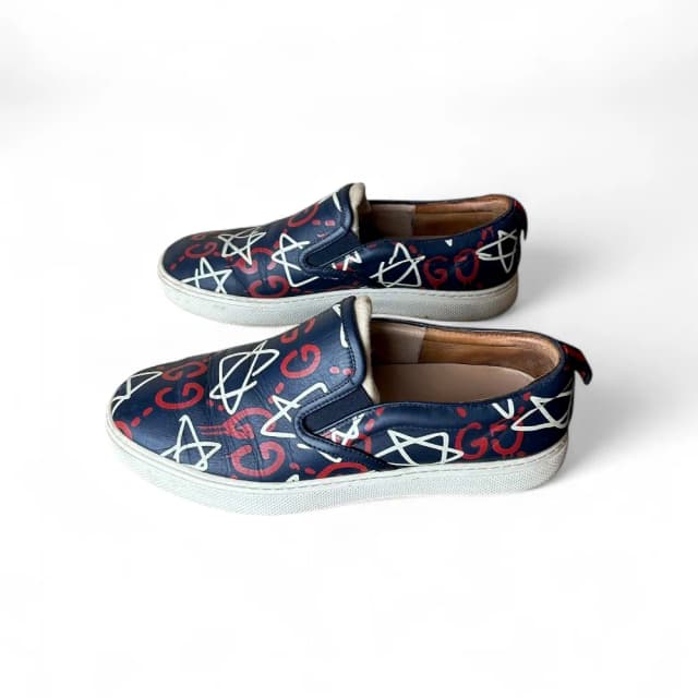 GUCCI Ghost Star Slip-On Sneakers (Dublin)