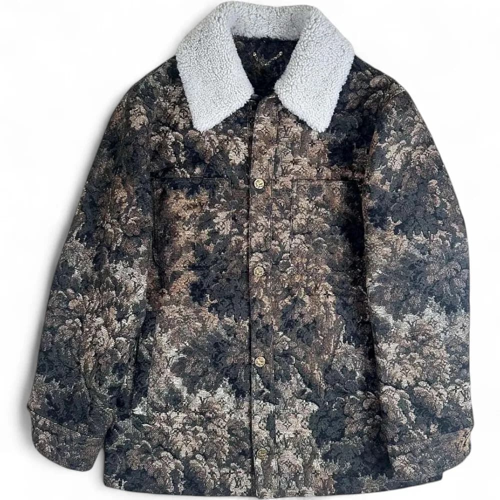 LOUIS VUITTON Tapestry Monogram Jacket