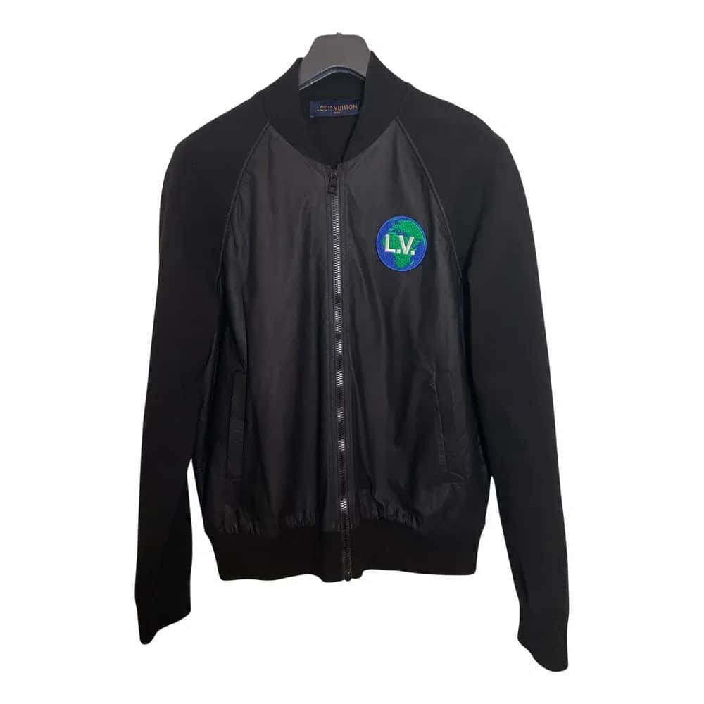 Louis Vuitton Planet Earth Embroidered Bomber Jacket