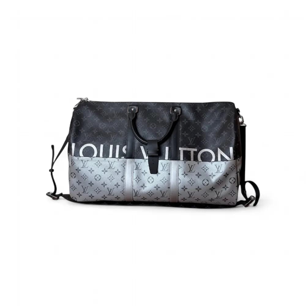 LOUIS VUITTON Keepall Bandoulière 50 Monogram Split