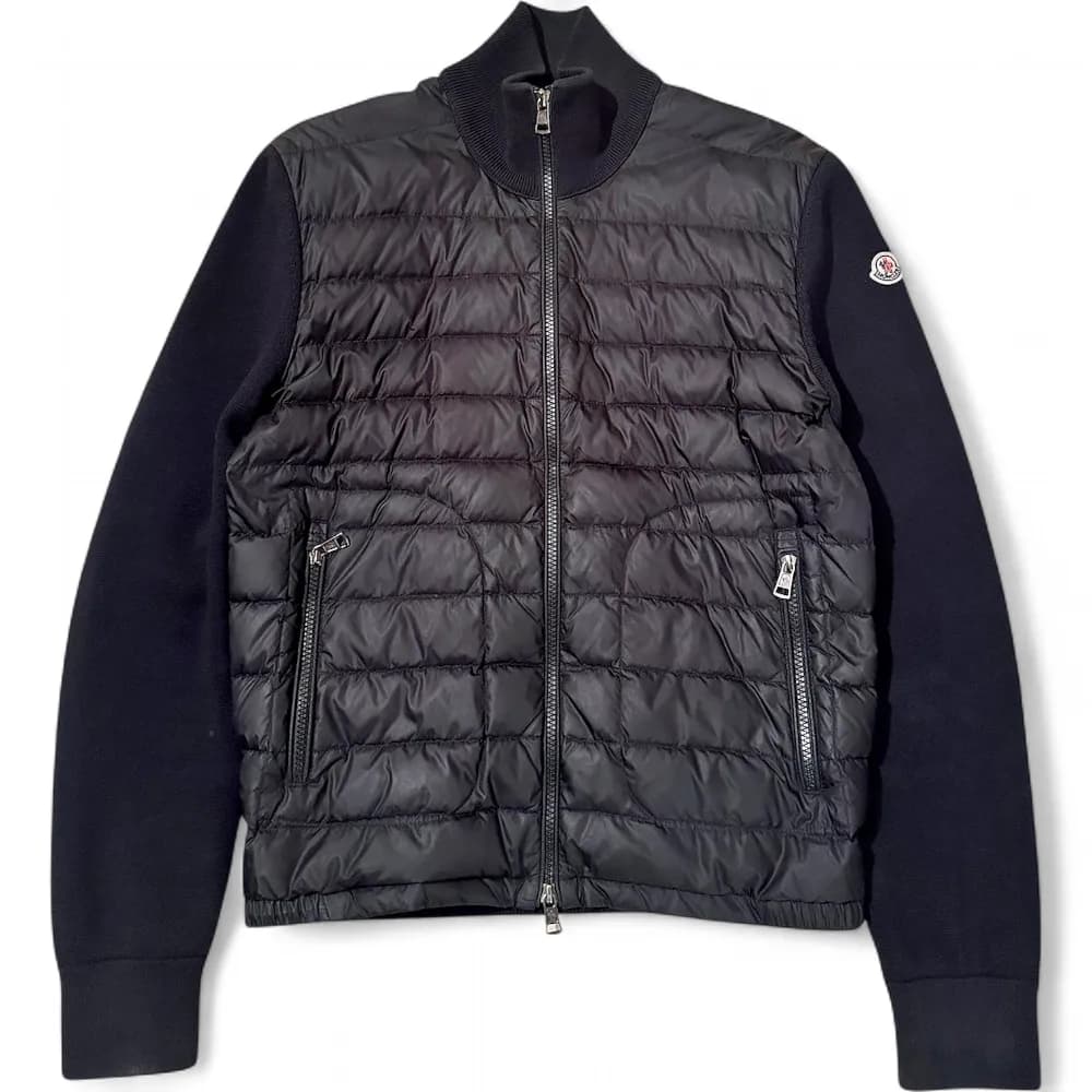 MONCLER Padded Hybrid Zip Cardigan